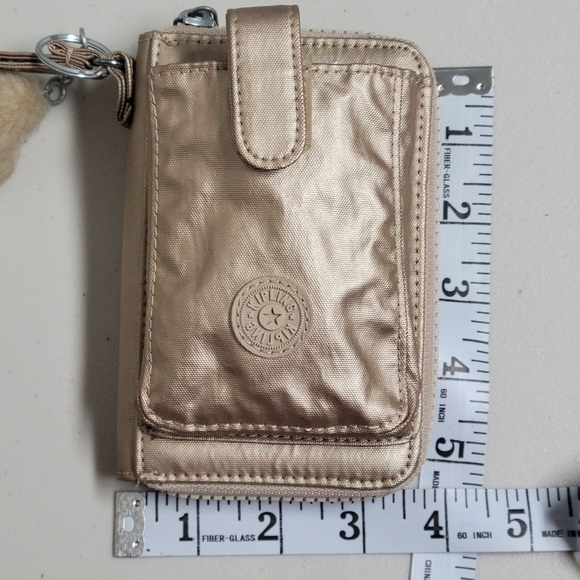 Kipling Pattie Metallic Wallet Wrislet. - Picture 10 of 10